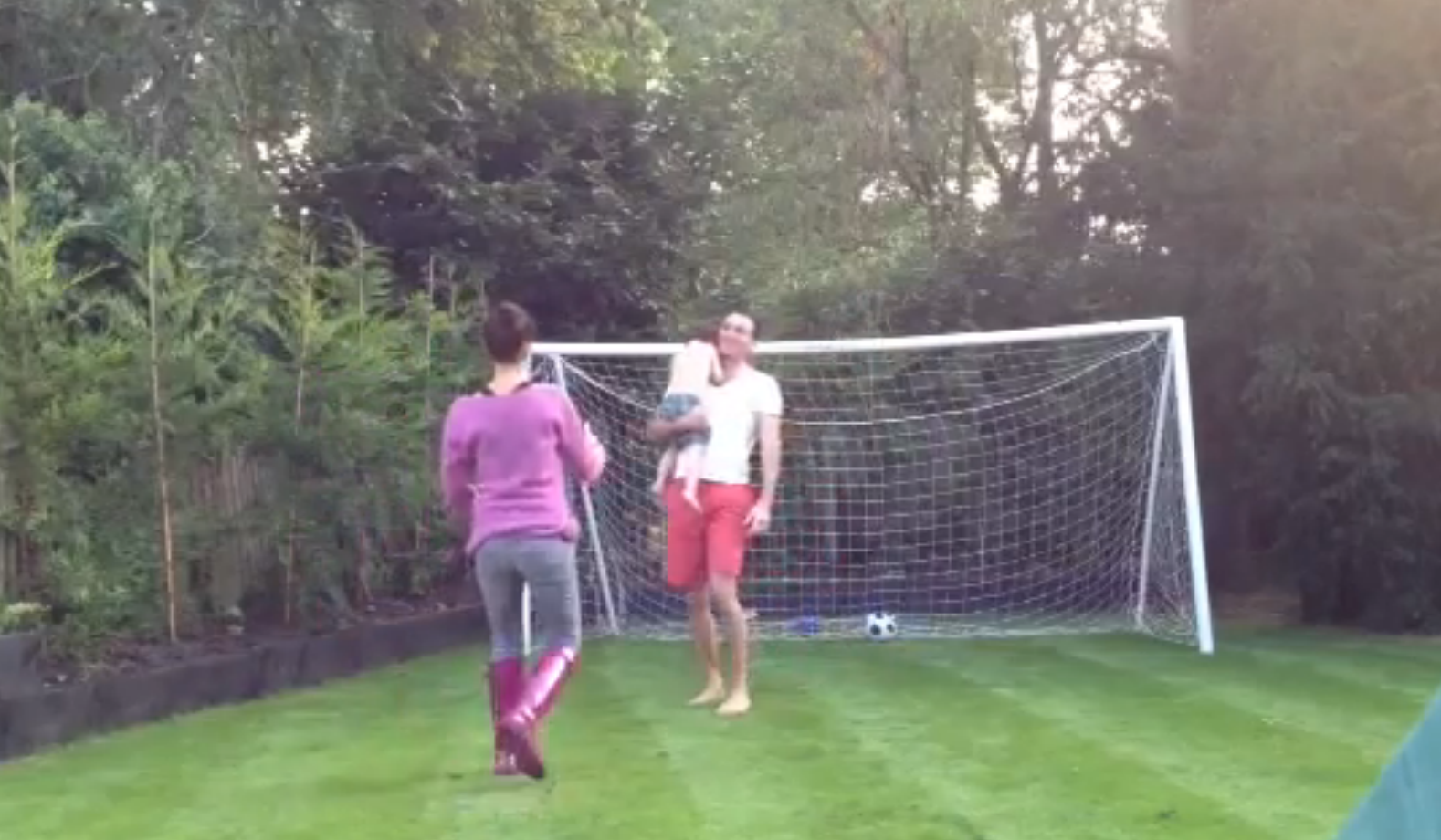 Nerskjuten, Fotboll, Son, Pappa
